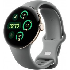 Смарт-часы Google Pixel watch 3 41mm Gold Case / Hazel Band