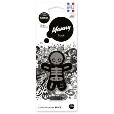 Ароматизатор сухой Aroma Car Manny Black (92993)