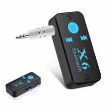 Адаптер беспроводной - аудио приемник bluetooth - 3.5 мм переходник X6 wireless