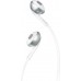 Проводная гарнитура JBL T205 наушники белые (JBLT205CRM)