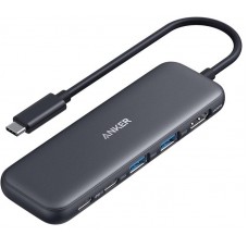 Мультипортовый адаптер - хаб - порт репликатор Anker 332 USB-C Hub 5-in-1 (A8355011)