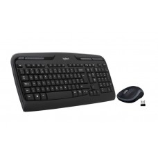 Комплект (клавиатура + мышь беспроводные) Logitech MK330 Wireless UA раскладка черная (920-003989)