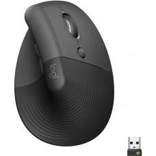 Вертикальная беспроводная мышь LOGITECH WRL VERTICAL BLACK Right 910-006494