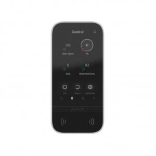 Сенсорная клавиатура панель Ajax KeyPad TouchScreen (8EU) ASP белая