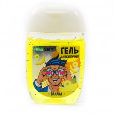 Антисептический гель для рук AlmaSept PopArt Banana 40 мл (банановый) 537210