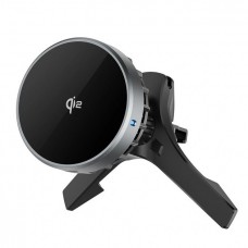 Холдер держатель + беспроводное зарядное WIWU CH-319 Qi2.0 Car Wireless Charger