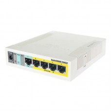 Коммутатор - свитч сетевой  MikroTik RB260GSP (CSS106-1G-4P-1S)