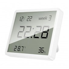 Электронный термометр гигрометр и часы Hoco HX41 3-in-1 Indoor electronic clock