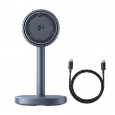Магнитное беспроводное зарядное устройство 2в1 BASEUS Orbit 2 Pro Air-Cooled 20W (P10273500813-00)