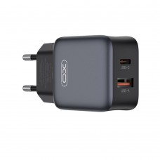 Адаптер питания - зарядное устройство XO L156 30W 2 порта USB-A + USB-C