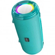 Колонка портативная - акустика беспроводная BOROFONE BR13 Young sports BT speaker Peacock Blue