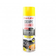 Полироль для панели приборов CarLife Cockpit Cleaner EXTRA MAT Limon 500мл (CF521)
