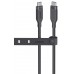 Кабель ANKER USB-C to USB-C 240W 0.9m 20 Gbps 4K Video Tranfer Bio-Nylon черный