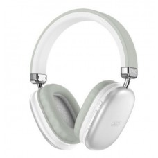 Наушники накладные беспроводные XO be45 Beiguo Headworn Bluetooth Earphones серебристые