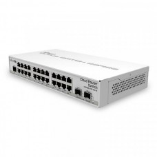Коммутатор Mikrotik CRS326-24G-2S+IN (24xGb LAN 2xSFP+cages) RouterOS L5 dualboot