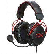 Наушники геймерские - игровая гарнитура HyperX Cloud Alpha (HX-HSCA-RD) черная с красным