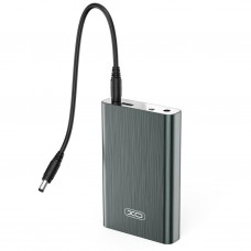 Портативний внешний аккумулятор для роутеров XO PR216 10000 mAh с выходом DC 5.5 мм серый