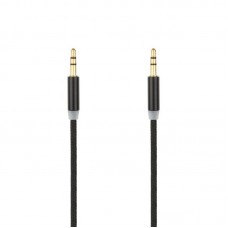 Аудио кабель Aux Gelius 3.5 mm 1 метр черный