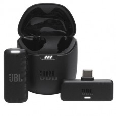Микрофон петличный беспроводной JBL QUANTUM Stream Wireless USB-C черный (JBLSTRMWLUSBCBLK)