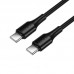 Кабель Type-C to Type-C 1 метр 60W HOCO Beneficio X120 черный
