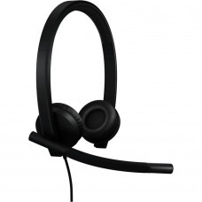 Гарнитура специализированная LOGITECH H570e Corded Stereo USB-C (981-001431) черная