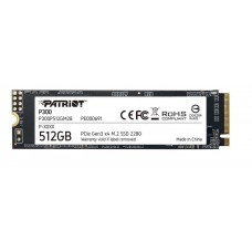 Внутренний SSD диск M.2 Patriot P300 512GB NVMe 2280 PCIe 3.0x4 (P300P512GM28)