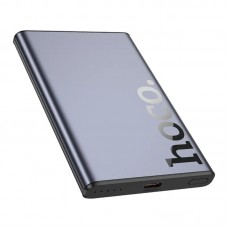 Магнитный павербанк с беспроводным зарядным Hoco Q32 Bird PD20W wireless magnetic 5000mAh серый