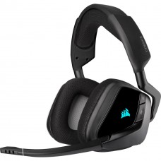Игровая гарнитура - беспроводные наушники Corsair Void RGB Elite Wireless Carbon (CA-9011201)