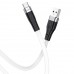 Кабель силиконовый плоский HOCO X53 USB - Type-C белый