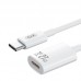 Кабель переходник с Lightning мама - на Type-C папа XO NB-R268a 17w