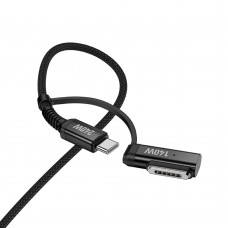 Кабель для заряда ноутбуков HOCO U142 2-in-1 magnetic C to C 240W (48V 5A) + Type-C to MagSafe3 140W (28V 5A)