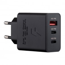 Зарядное устройство OEM T6530 3 port 65W Trio (EP-T6530NBE-HC) черное