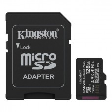 Карта памяти KINGSTON Canvas Select Plus MicroSDXC 128GB U3 A1 150R + ad SDCS3/128GB