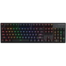 Клавиатура Hator Icefall Mecha Rainbow (HTK104UA) RGB-подсветка черная