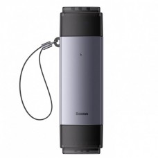 Картридер Baseus Lite Series USB-A & Type-C to SD and TF Card Reader серый Картридер Baseus Lite Series USB-A & Type-C to SD and TF Card Reader серый