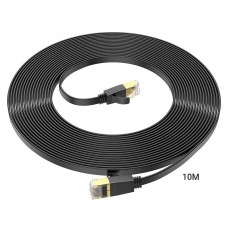 Патч-корд Hoco US07 General pure copper flat network cable 10 метров кабель плоский витая пара