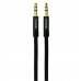 Кабель AUX - аудио шнур McDodo CA-6640 3.5mm Male to Male 1.2m черный