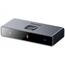 HDMI-розгалужувач Baseus Matrix HDMI Splitter (2-in-1 або 1-in-2) Space Gray (CAHUB-BC0G)