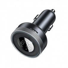 FM-трансмітер Baseus Enjoy Car Wireless MP3 Charger (Wireless 5.0+5V/3.4A) Чорний (CCLH-01)