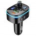 FM - трансмітер Hoco E62 Fast PD20W + QC3.0 car BT FM transmitter Чорний