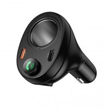 FM-трансмітер Hoco E88 Star 35W(2C) cigarette lighter car BT FM transmitter Чорний