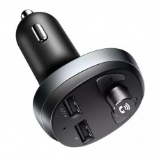 Адаптер авто - зарядное 2 порта + FM-трансмиттер McDodo Bluetooth FM Car Charger CC-6880