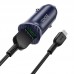АЗП Hoco Z39 Farsighted dual port QC3.0 Car charger set ( Micro ) Синій