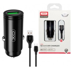 АЗП XO CC39 QC3.0 18W Car charger with Micro suit ( NB103 ) Чорний АЗП XO CC39 QC3.0 18W Car charger with Micro suit ( NB103 ) Чорний