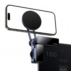 Холдер Baseus MaxView Magnetic Car Mount for In-Vehicle Infotainment Screen Сірий