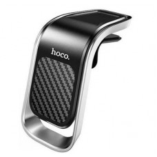 Холдер Hoco CA74 Universe air outlet magnetic car holder Чорний  Сріблястий