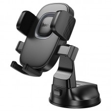 Холдер Hoco H76 Crown one-button car holder(center console) Чорний