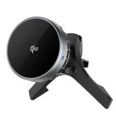 Холдер WIWU CH-319 Qi2.0 Car Wireless Charger Чорний