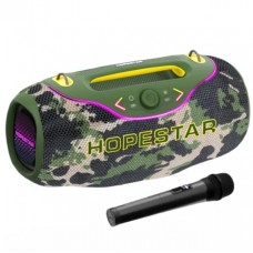 Портативна Bluetooth-колонка Hopestar A6 Club Армійський зелений