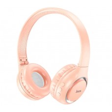Навушники Bluetooth Hoco W41 Charm BT headphones Рожевий